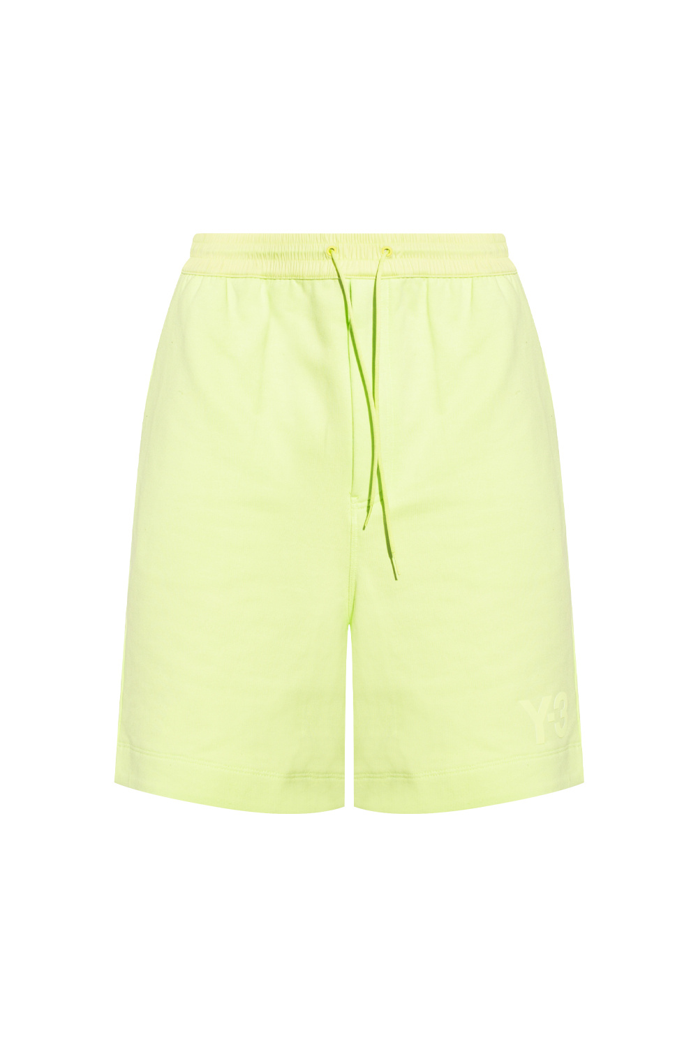 Yohji yamamoto shorts outlet half pants med yellow lime classic